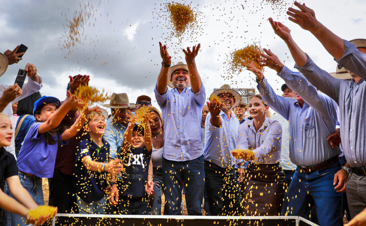 Wanderlei Barbosa destaca protagonismo do Tocantins na abertura nacional da colheita da soja 2025/26