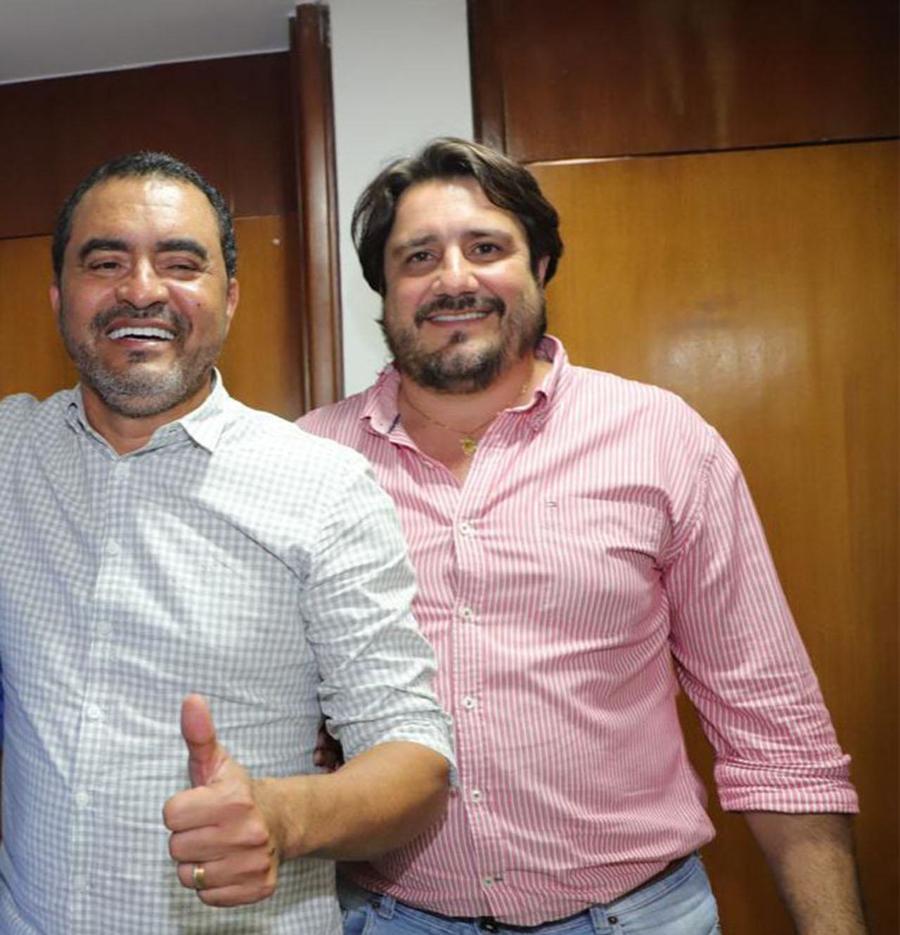 Eduardo Fortes recebe governador Wanderlei Barbosa na final da Copa do Craque em Gurupi